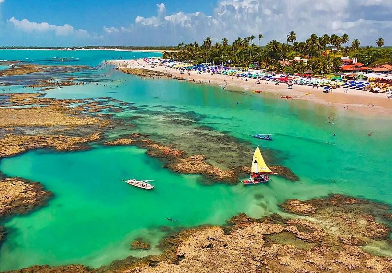 Casa De Condominio Para 6 Pessoas, Tudo A Pe, Perto Do Centro E Piscinas Naturais Pôrto das Galinhas Buitenkant foto