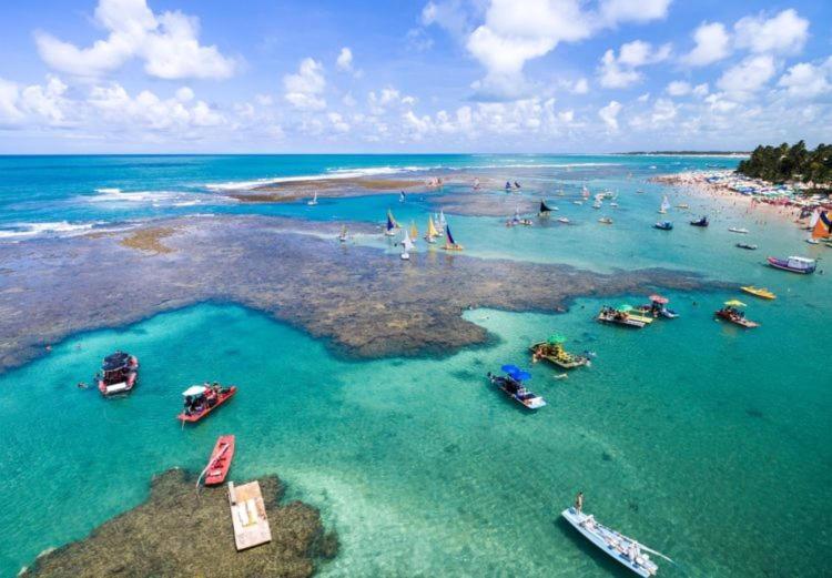 Casa De Condominio Para 6 Pessoas, Tudo A Pe, Perto Do Centro E Piscinas Naturais Pôrto das Galinhas Buitenkant foto